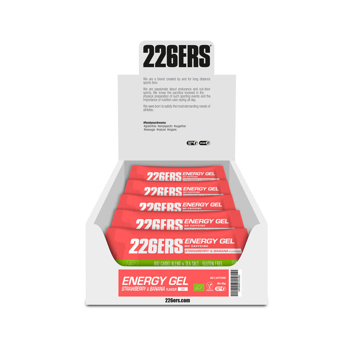 Boîte - 40 bâtons Gel d'énergie 25g