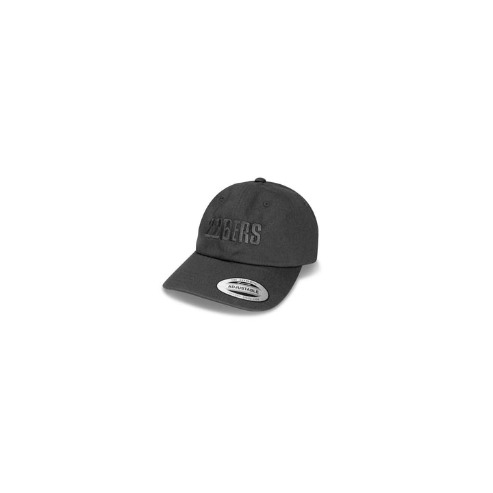 100% cotton cap - dark gray