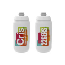 Bidón de ciclismo "Crisis Contra el Cáncer"