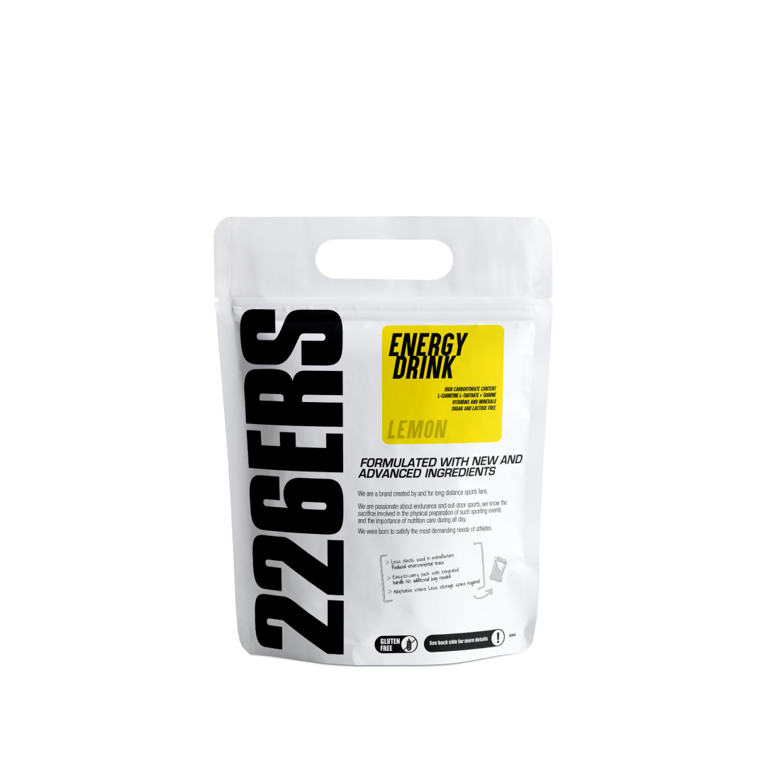 ENERGY DRINK 500g - Lemon - OUTLET