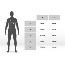 CAMISETA RUNNING TIRANTES - Colour Lines - Regular Fit