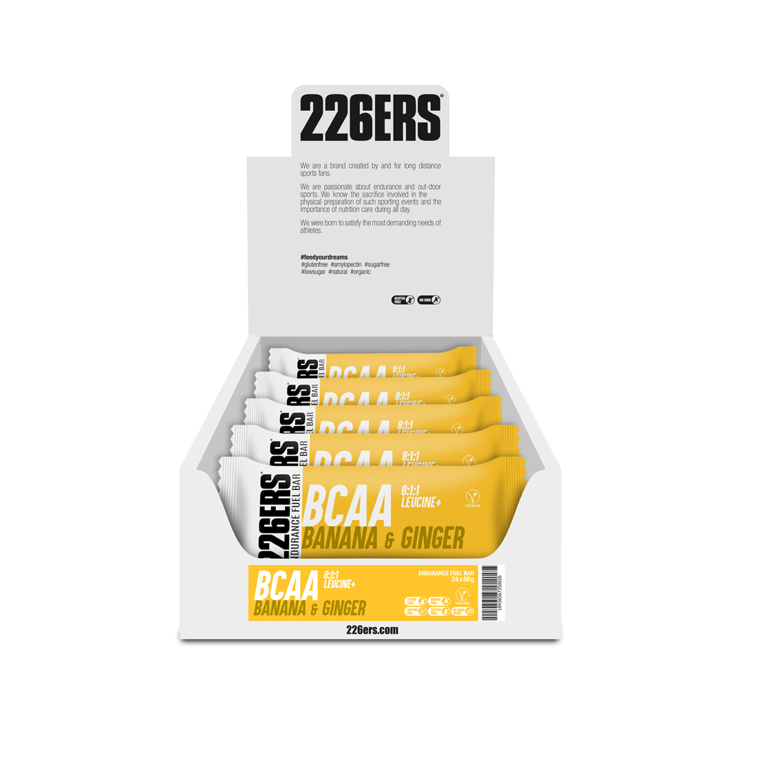 BOX – 24 ENDURANCE FUEL BAR BCAA