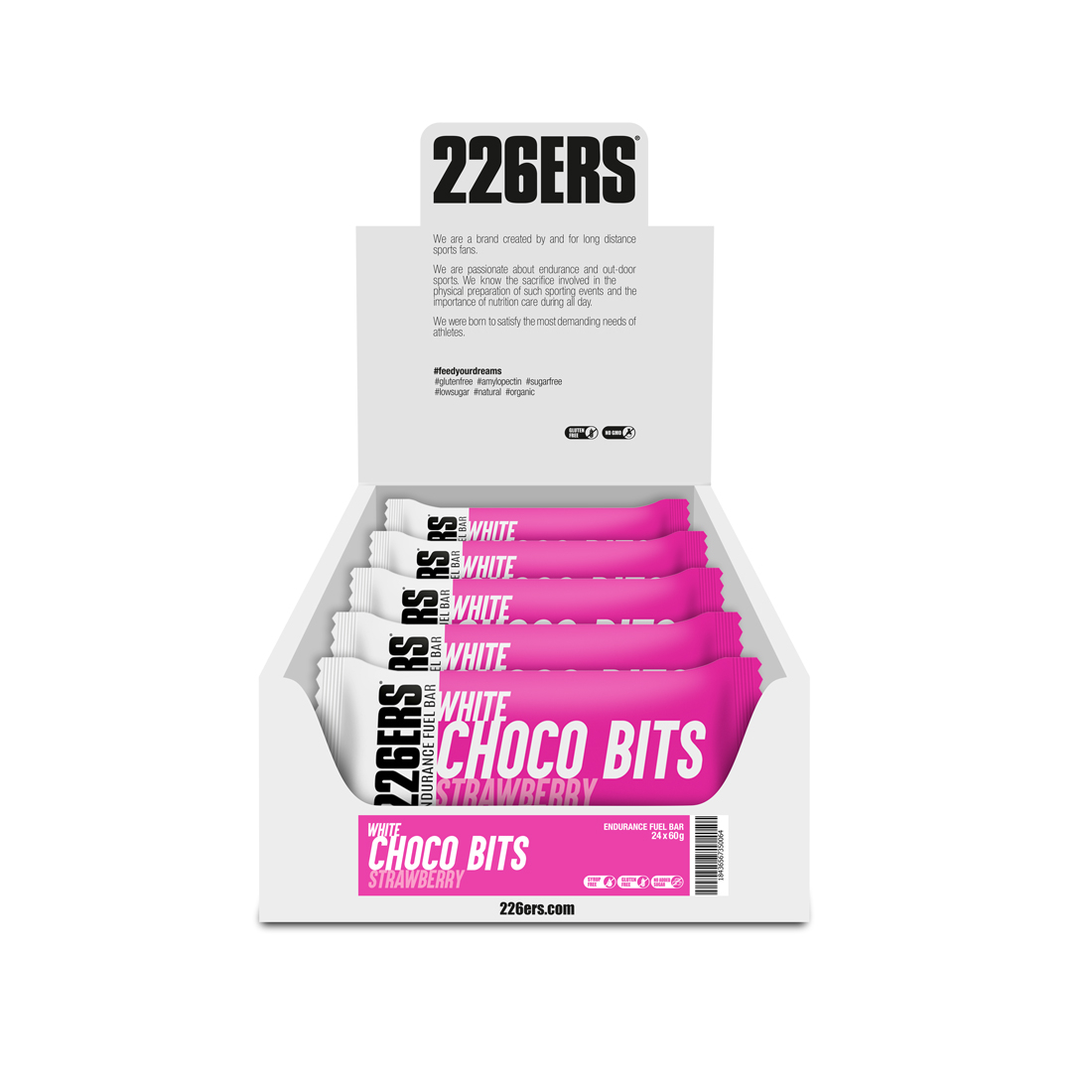 BOX - 24 ENDURANCE FUEL BAR CHOCO BITS