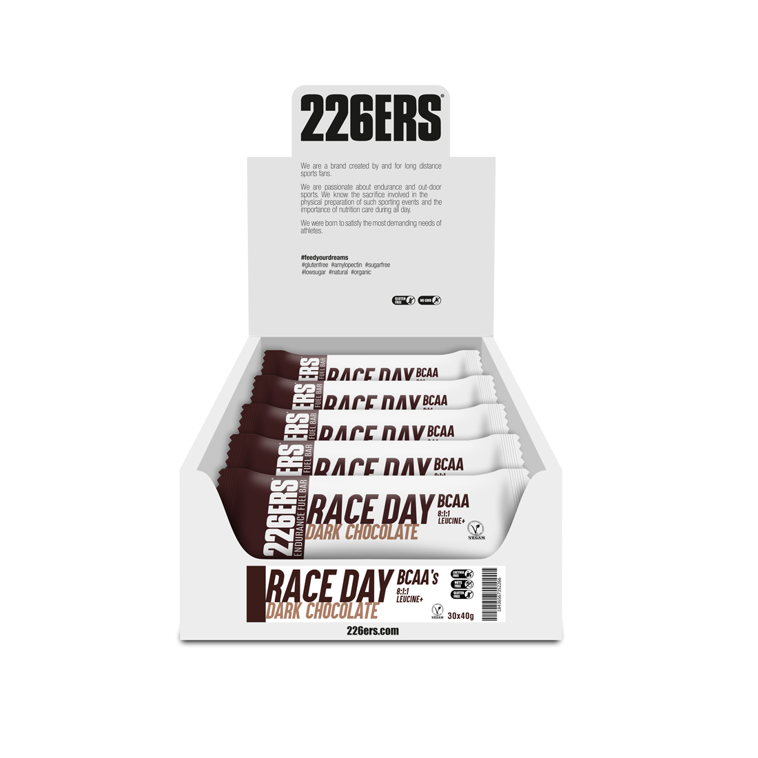 BOX – 30 RACE DAY BAR BCAA