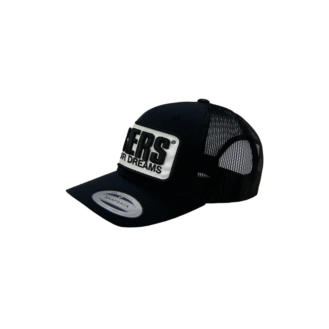 TRUCKER PATCH HAT - Color Black