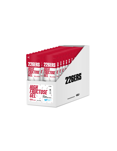 BOX - 24 HIGH FRUCTOSE GEL 80g