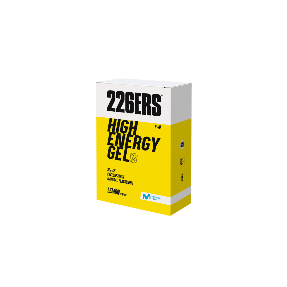 BOX - 8 HIGH ENERGY GEL XS 45g