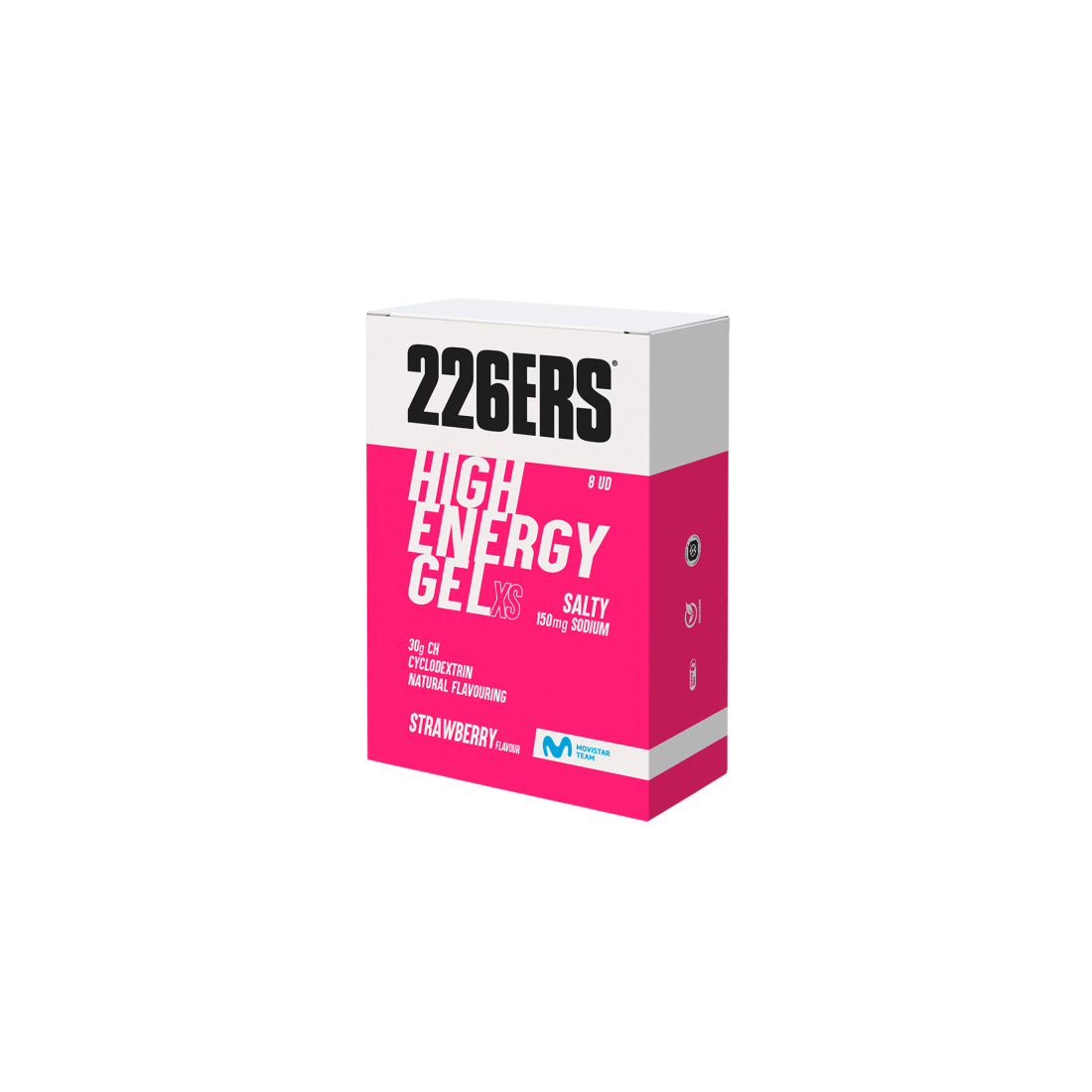 BOX - 8 HIGH ENERGY GEL XS 45g
