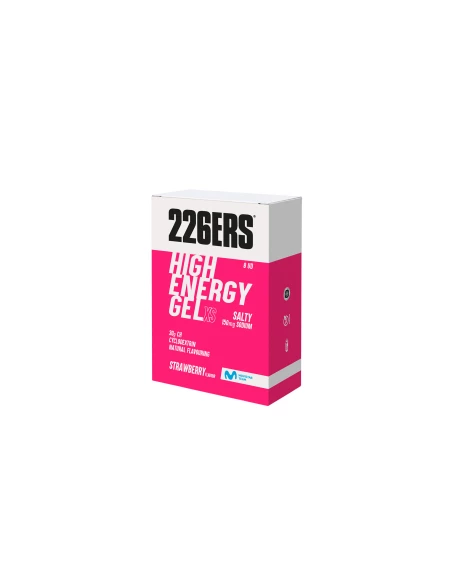 BOX - 8 HIGH ENERGY GEL XS 45g