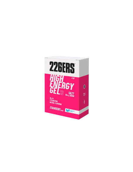 BOX - 8 HIGH ENERGY GEL XS 45g