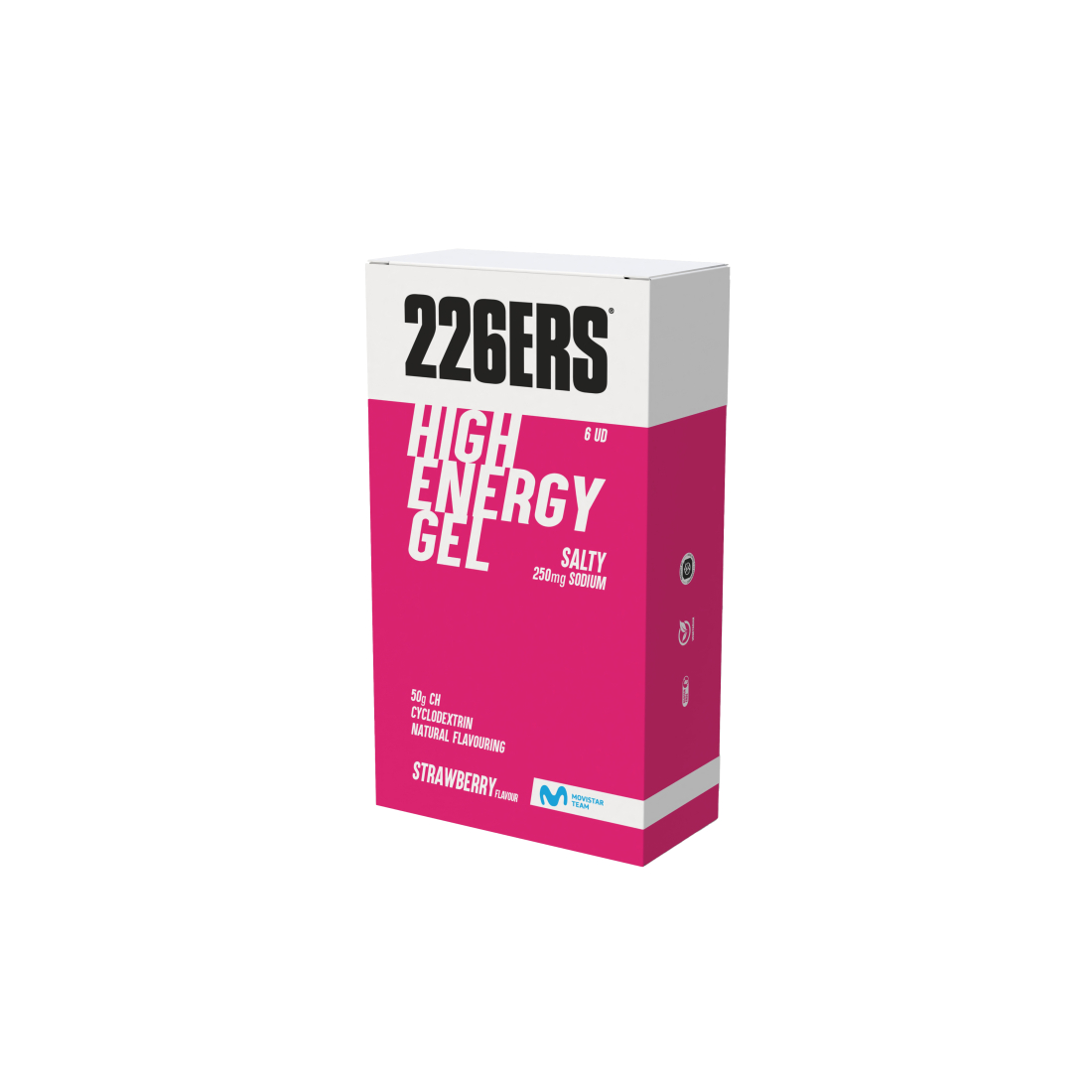 BOX - 6 HIGH ENERGY GEL 76g
