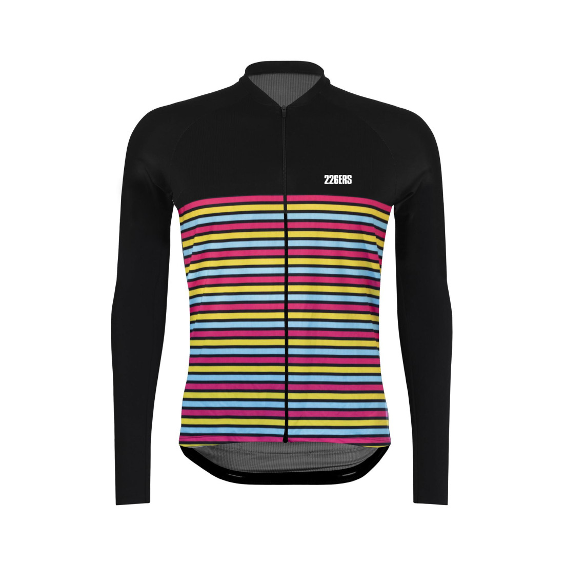 MAILLOT WINTER JACKET - HYDRAZERO STRIPES BLACK - Manga 226ERS