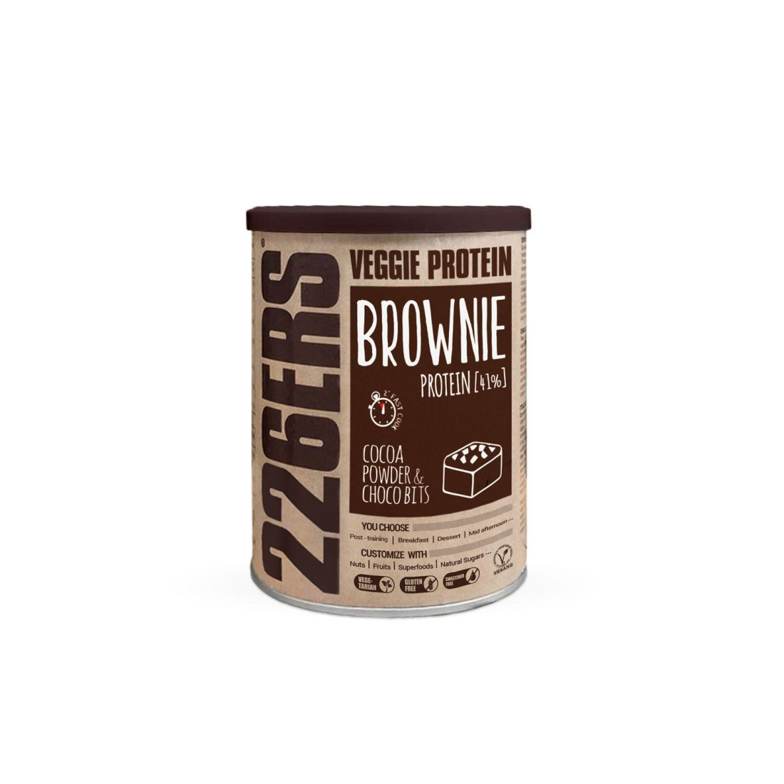 VEGGIE PROTEIN BROWNIE