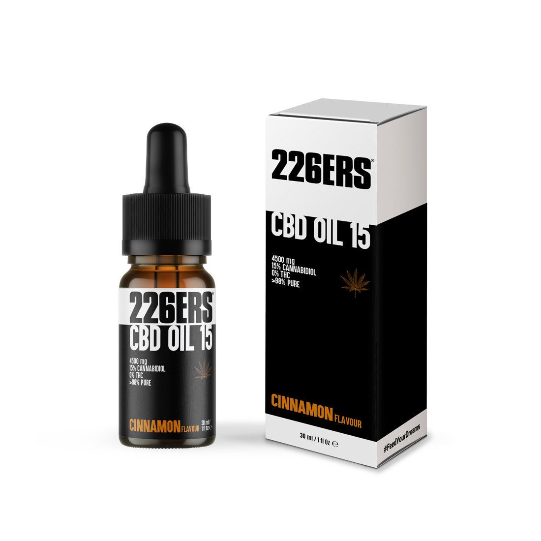 CBD OIL 15% - Aroma a Canela - 30ml