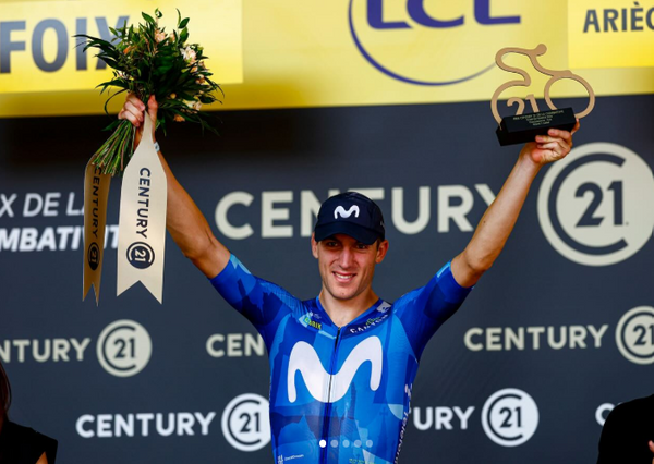 Pablo Castrillo brilla en la contrarreloj individual del Tour de Francia