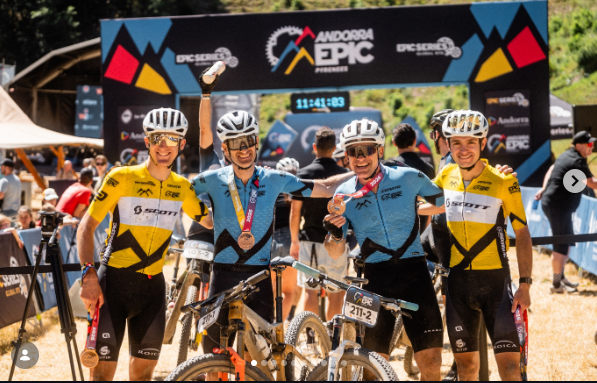 Pau Zamora y Antonio Ortiz, subcampeones Máster de la Andorra Epic 2026