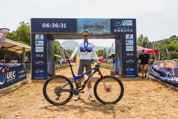 David Valero conquista el Campeonato de Europa UEC MTB Marathon 2026