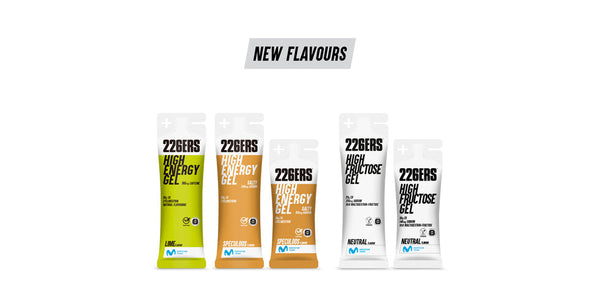 Potencia tu rendimiento con los nuevos sabores de HIGH ENERGY GEL y HIGH FRUCTOSE GEL