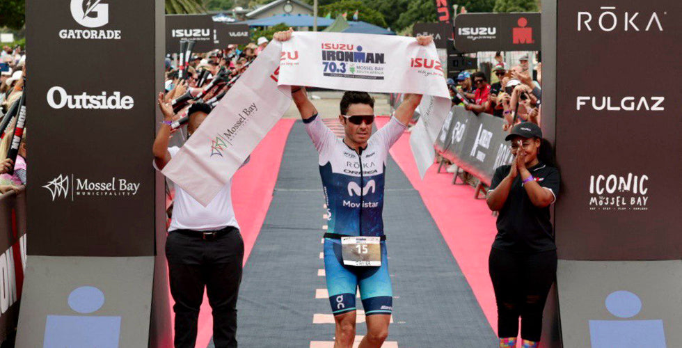 El triatleta gallego Javier Gómez Noya ha vuelto a ganar en Sudáfrica