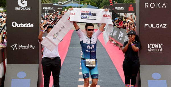 El triatleta gallego Javier Gómez Noya ha vuelto a ganar en Sudáfrica