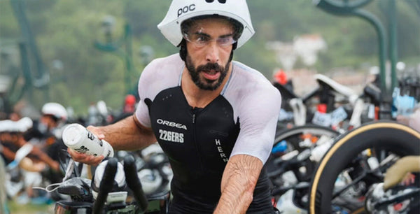 Vicente Hernández brilla con un podio en el Zarauzko Triatloia