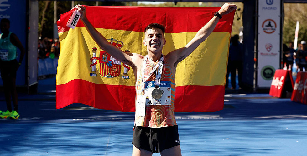 Yago Rojo brilla en la Zurich Maratón de Madrid 2025 con un histórico podio