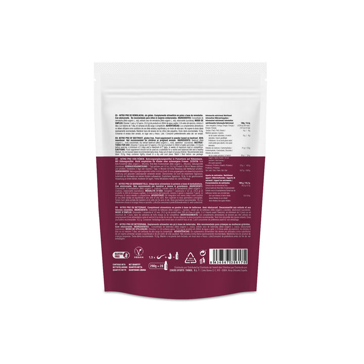 NITRO PRO BEETROOT - 400mg de nitratos naturales