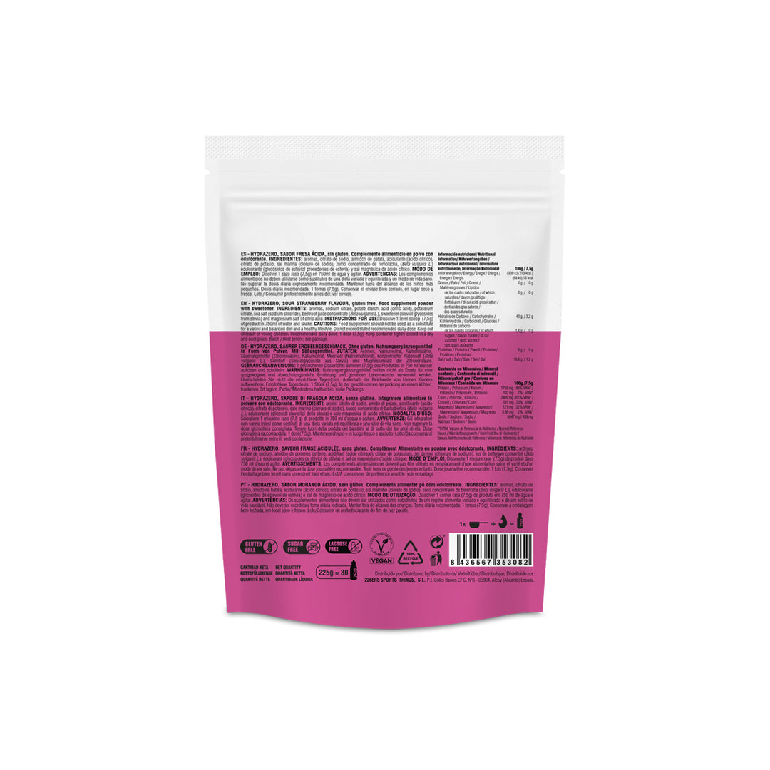 HYDRAZERO - Bebida Hipotônica - 225g