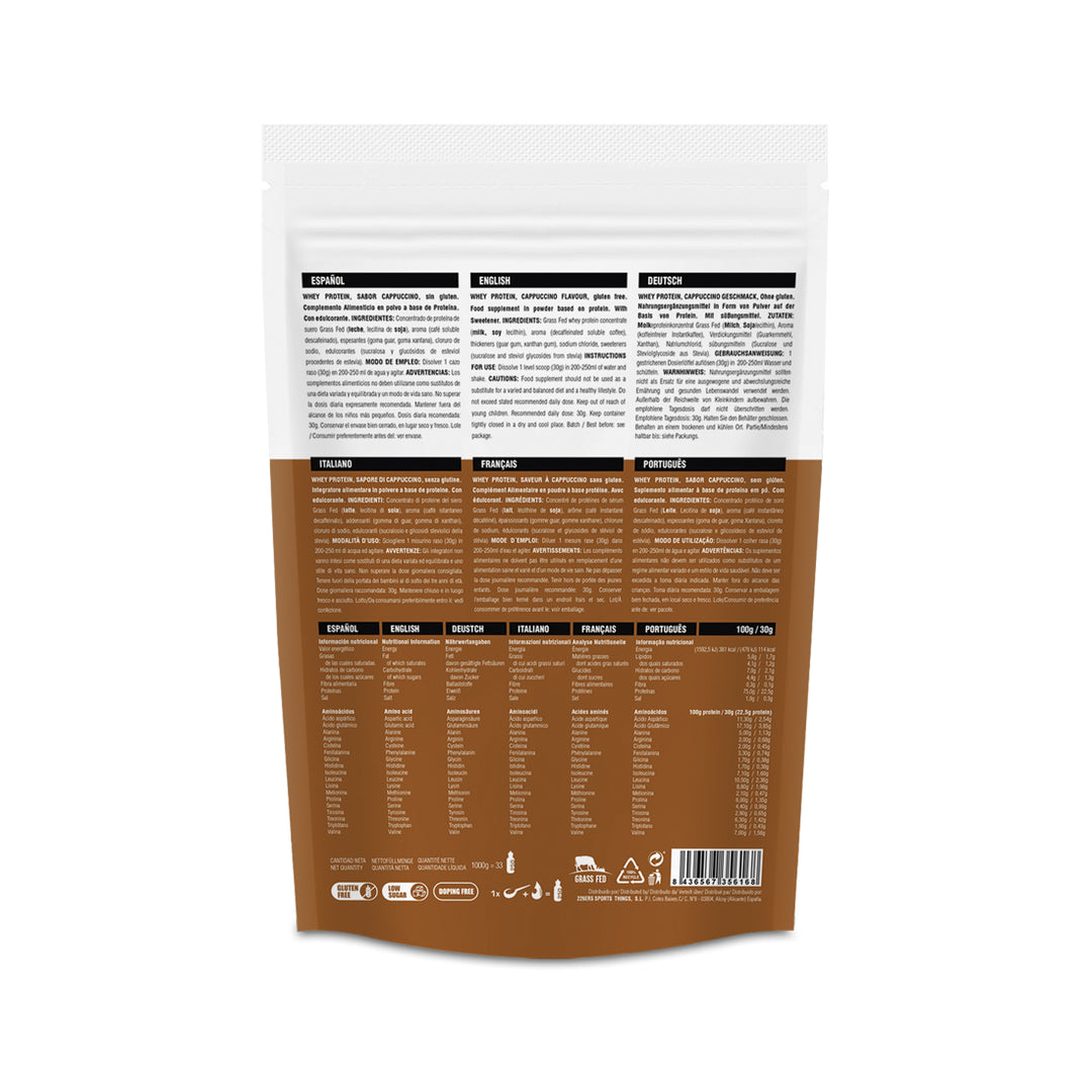 WHEY PROTEIN - Batido de Proteínas Grass Fed 1000g