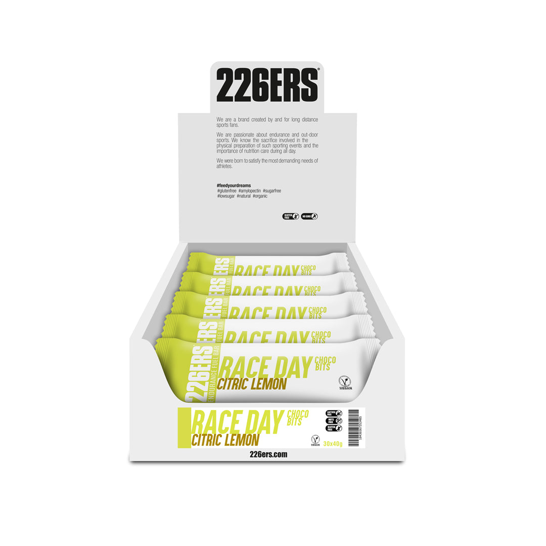 BOX – 30 RACE DAY BAR CHOCO BITS