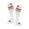 Chaussettes techniques Compression moyenne - Cane blanche 35 cm
