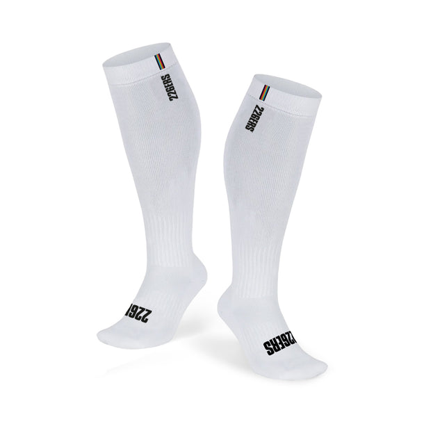 Medium or white compression socks