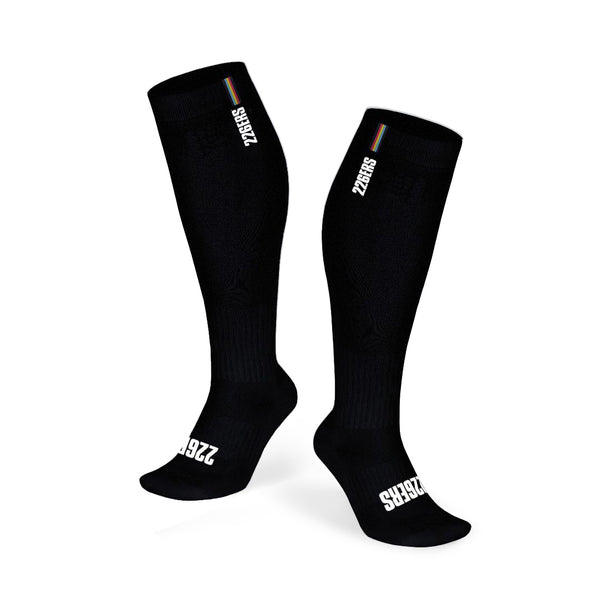 Medium or white compression socks