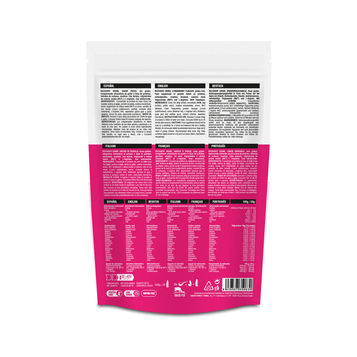 RECOVERY DRINK - Proteína Grass Fed Recuperador Muscular
