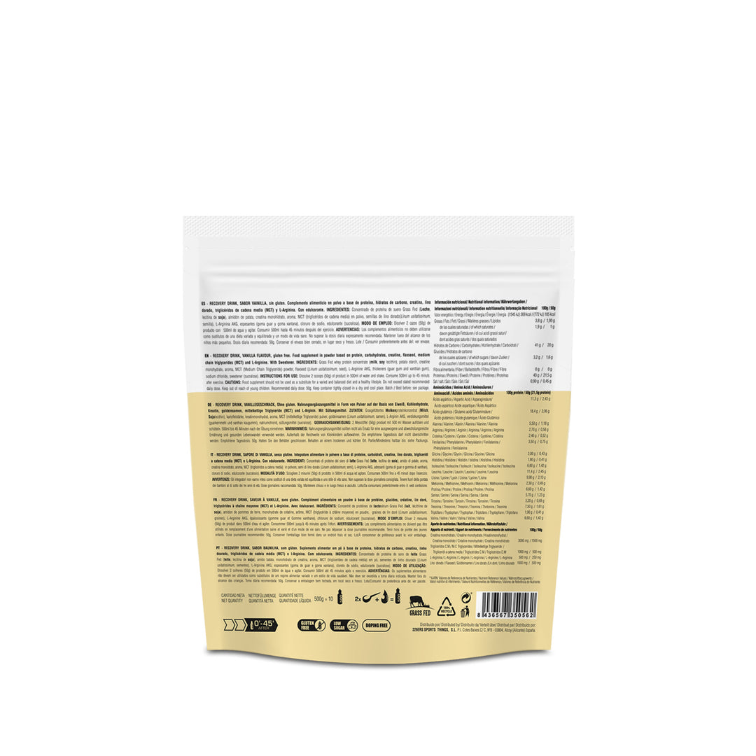 RECOVERY DRINK - Proteína Grass Fed Recuperador Muscular