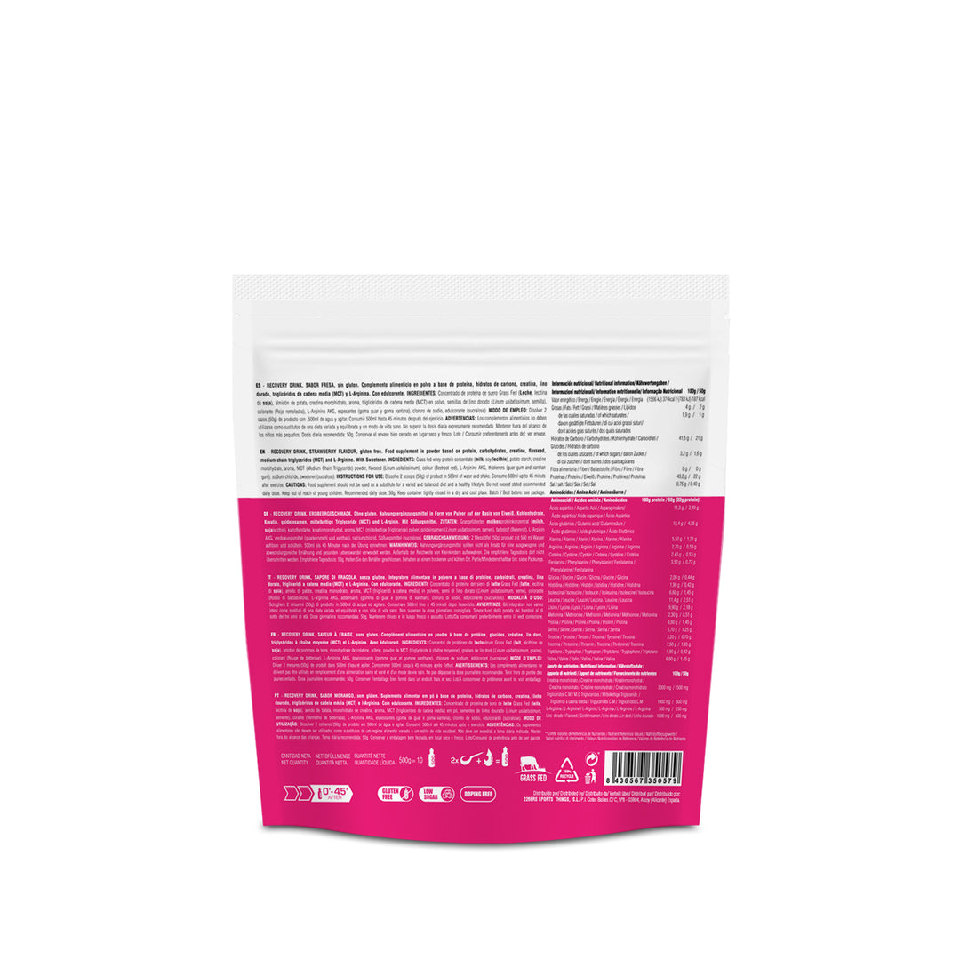 RECOVERY DRINK - Proteína Grass Fed Recuperador Muscular