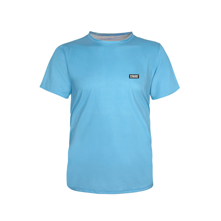 Running t -shirt - Short manga block color