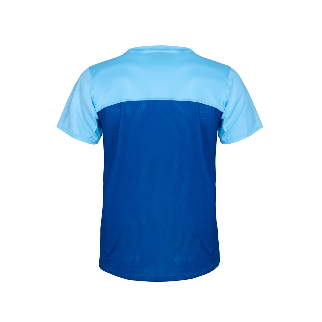 Running t -shirt - Short manga block color