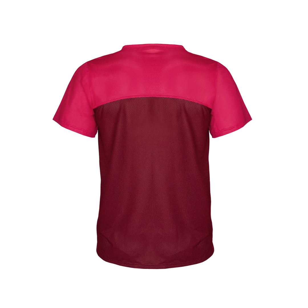 Running t -shirt - Short manga block color