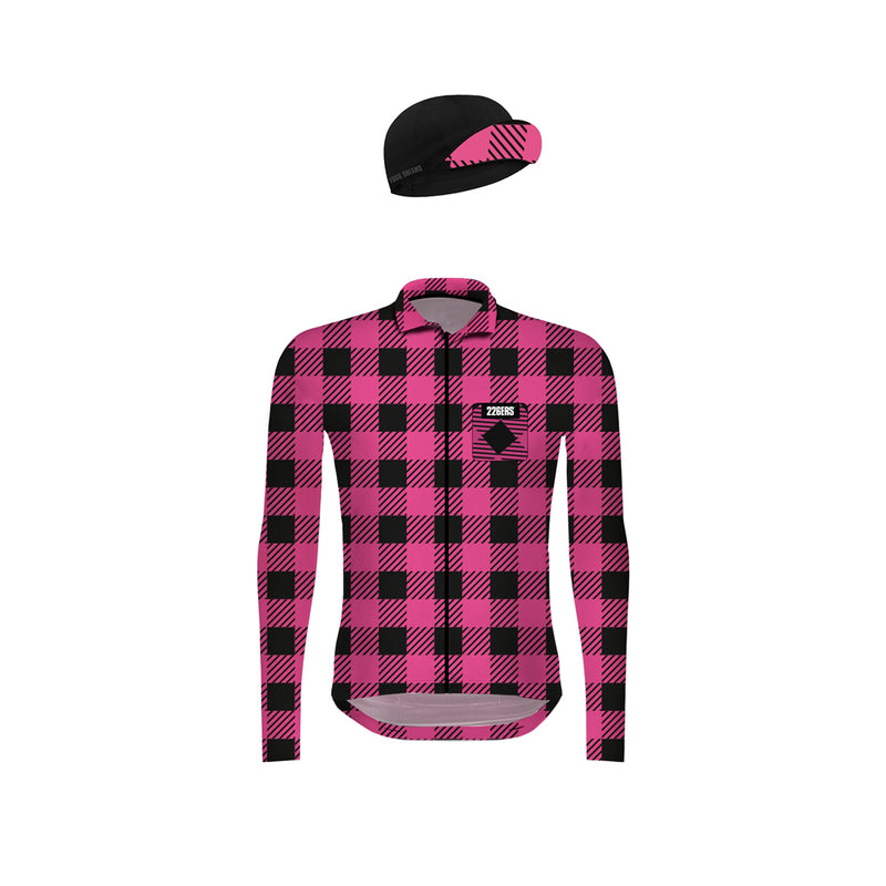 MAILLOT PLAID CYCLING Y GORRA EDICIÓN LIMITADA