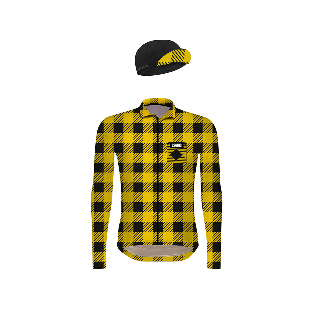MAILLOT PLAID CYCLING Y GORRA EDICIÓN LIMITADA