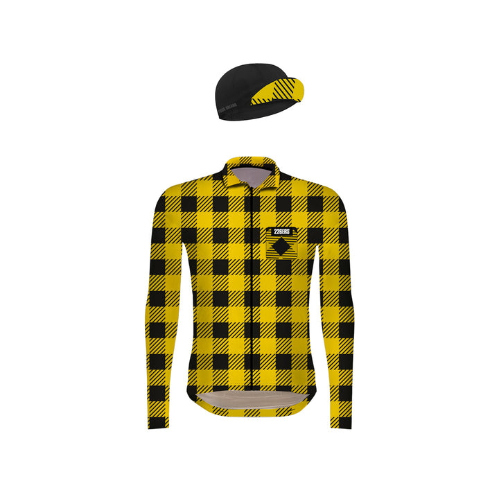 MAILLOT PLAID CYCLING Y GORRA EDICIÓN LIMITADA