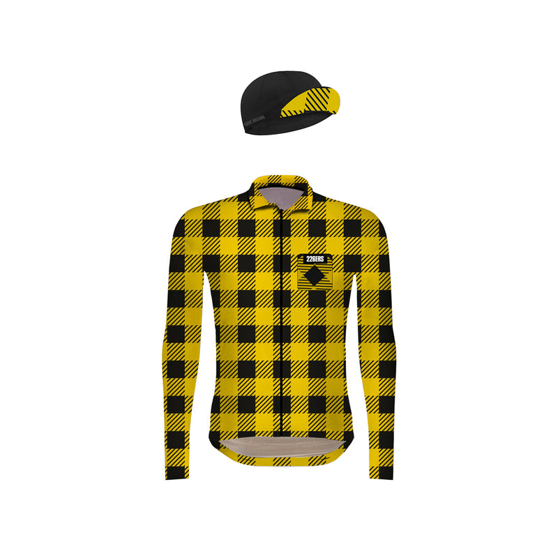 MAILLOT PLAID CYCLING Y GORRA EDICIÓN LIMITADA