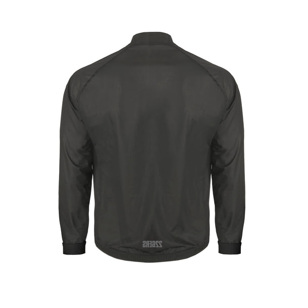 LIGHT WIND JACKET BLACK - ultralight window