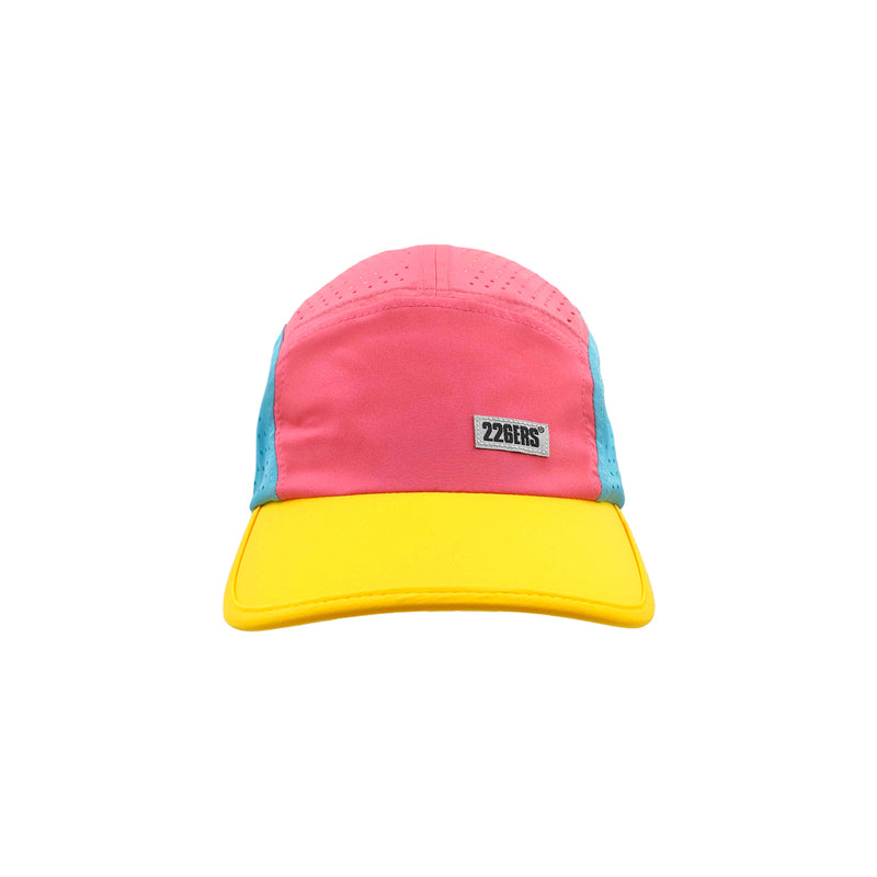 GORRA RUNNING COLOR BLOCK VISERA CURVA