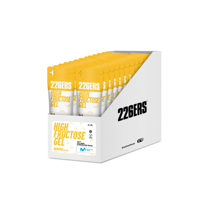 BOX - 24 HIGH FRUCTOSE GEL 80g