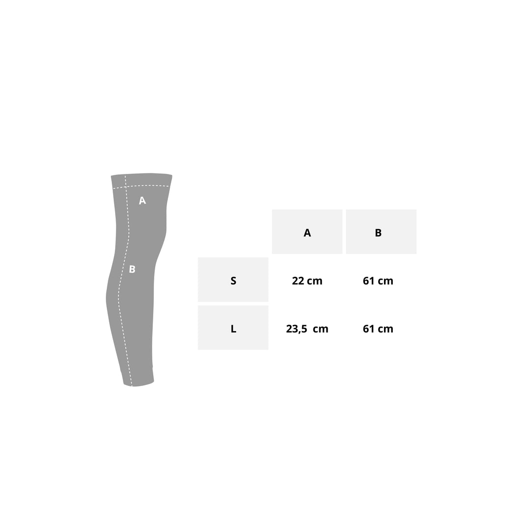 LEG WARMERS PRETO - Manga - Preto