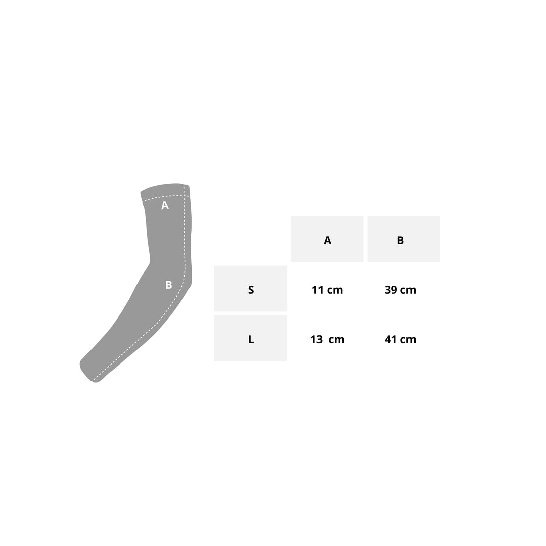 ARM WARMERS BLACK - Manguito negro