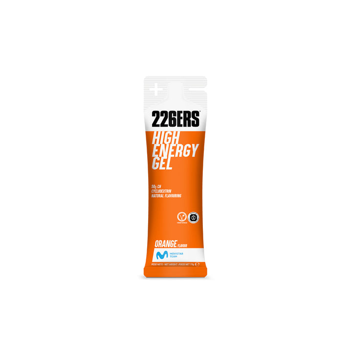 HIGH ENERGY GEL 76g - BCAA ORANGE - OUTLET