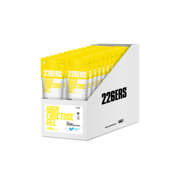 BOX 24 HIGH FRUCTOSE GEL 80g - Energy Gel with fructose